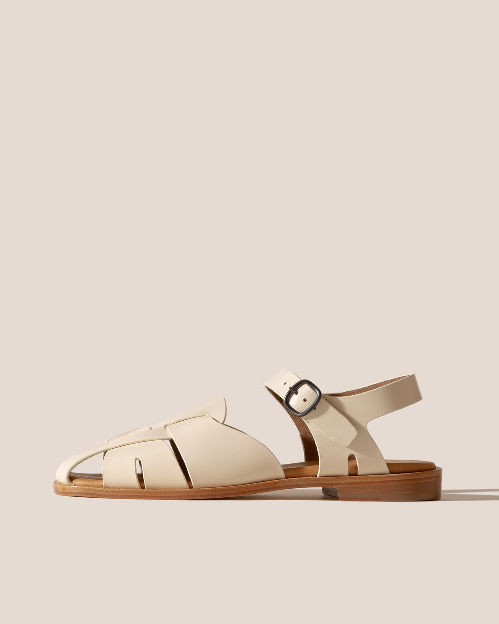 PEDRA - Squared Closed-Toe Fisherman Sandal | Hereu online