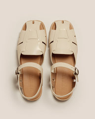 PEDRA - Squared Closed-Toe Fisherman Sandal | Hereu online