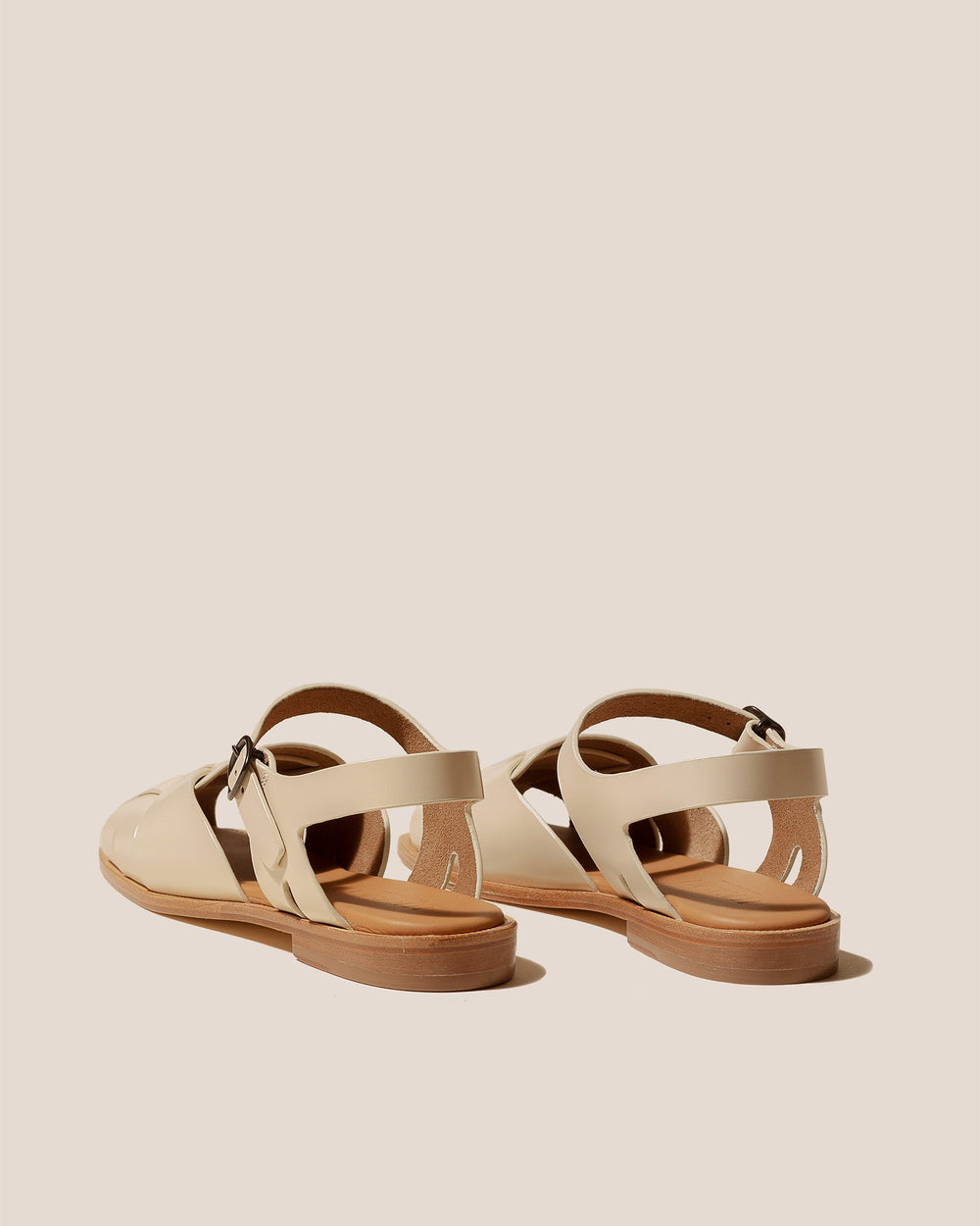 PEDRA - Squared Closed-Toe Fisherman Sandal | Hereu online
