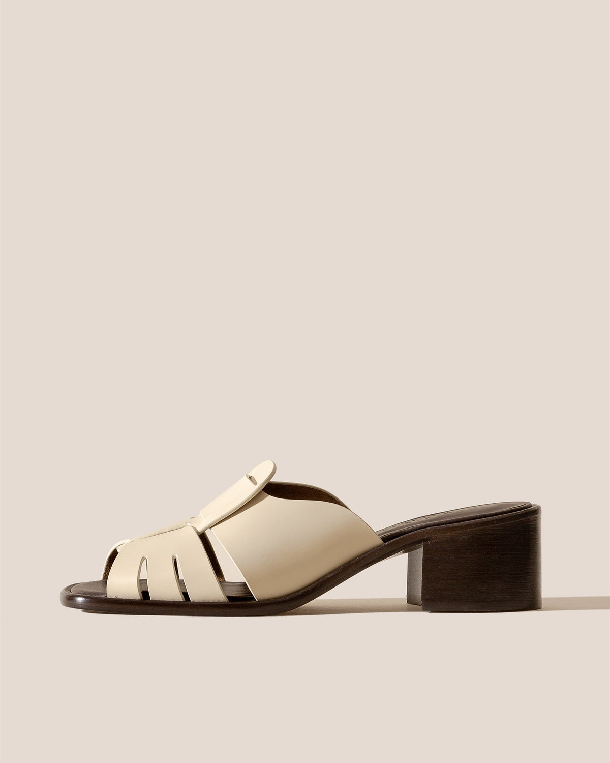 ANCORA SQUARED HEELED SLIDE - Heeled Fisherman Slide | Hereu for sale