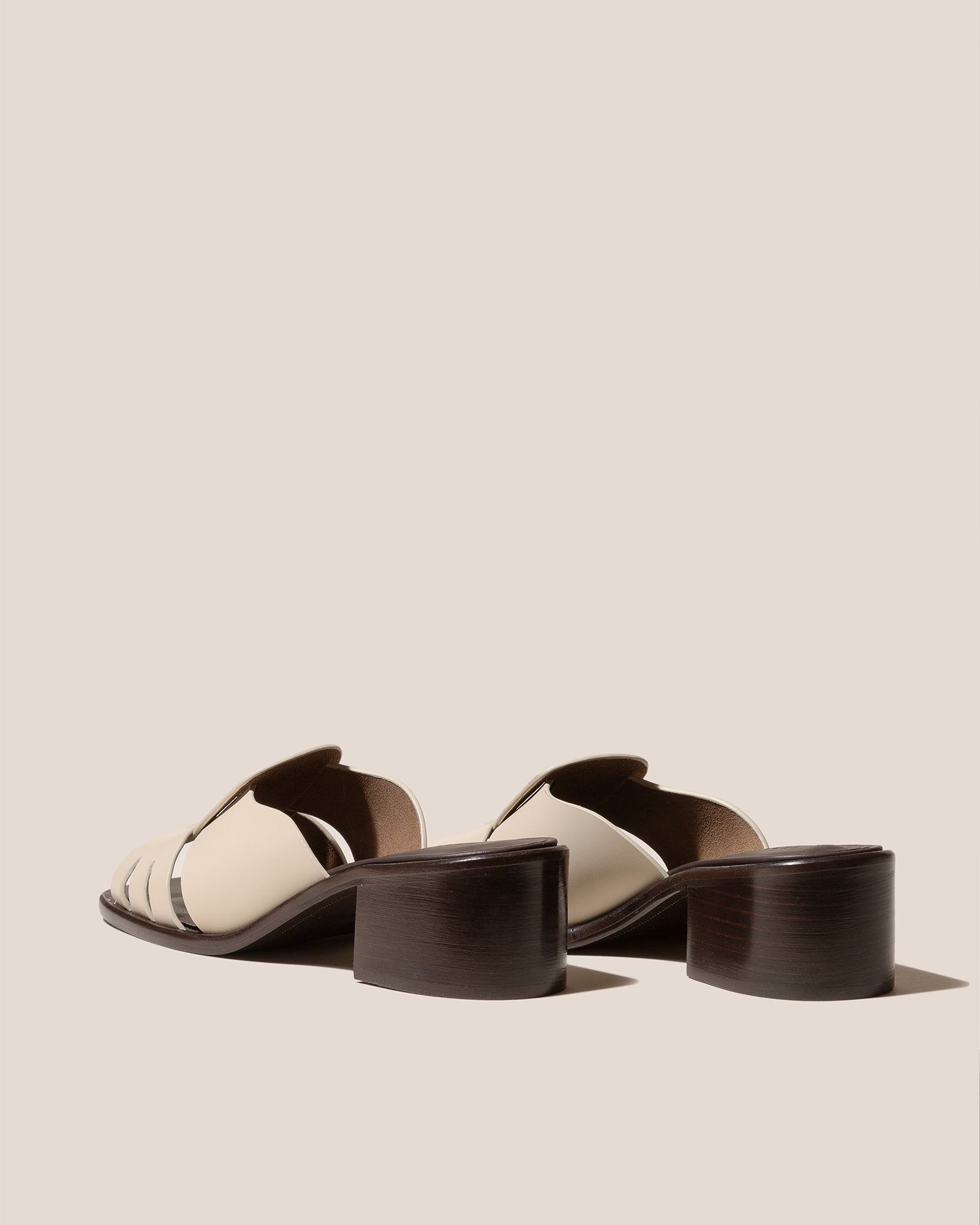ANCORA SQUARED HEELED SLIDE - Heeled Fisherman Slide | Hereu for sale