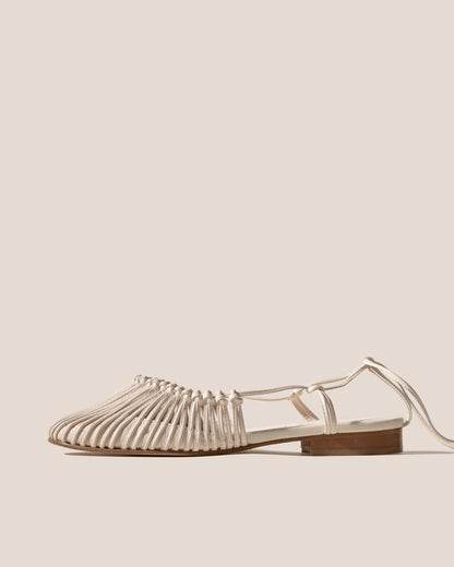 MANTERA - Round-Toe Knotted Sandal | Hereu discount