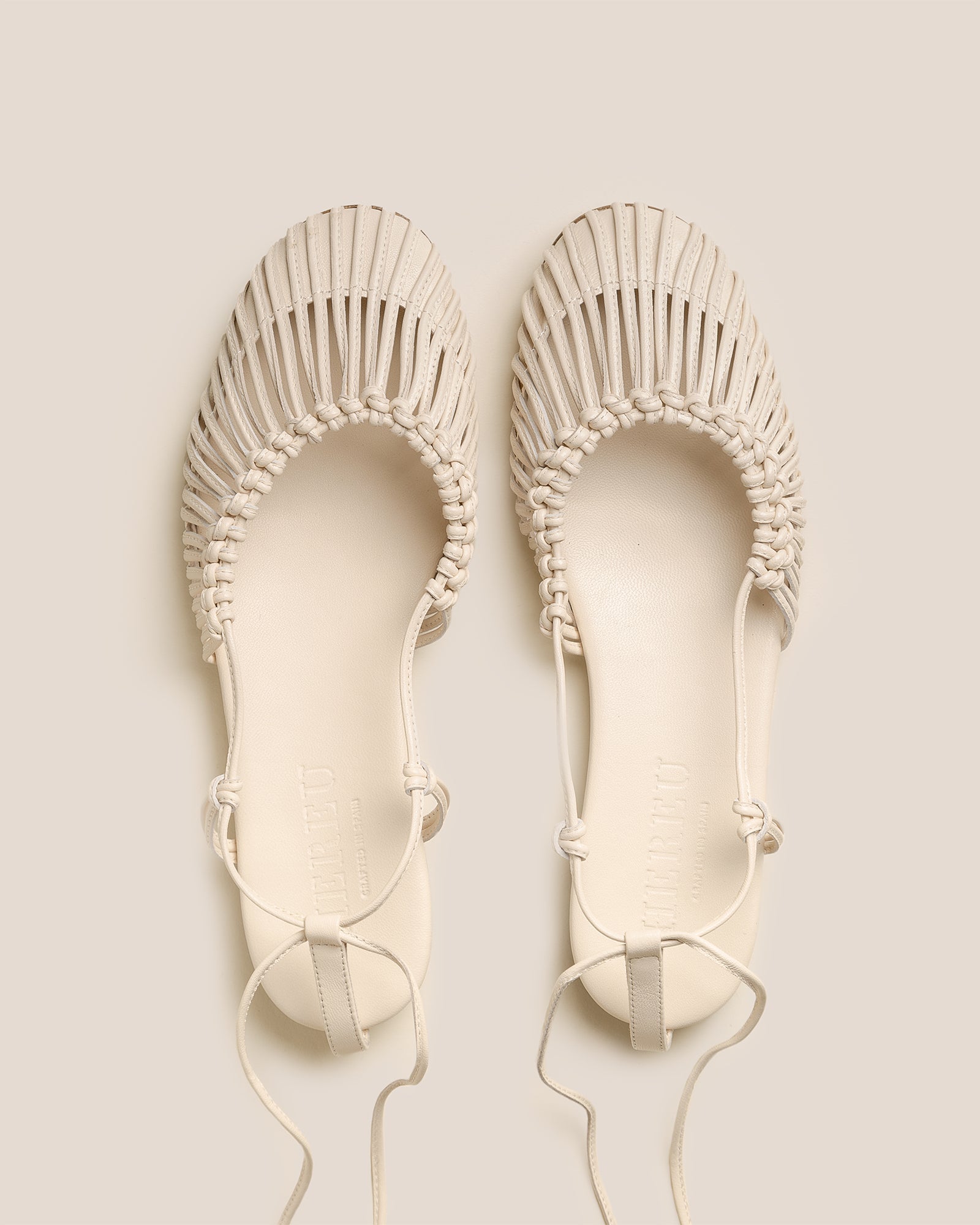 MANTERA - Round-Toe Knotted Sandal | Hereu discount