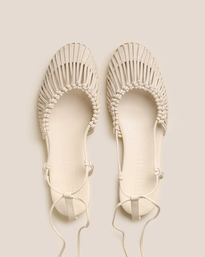 MANTERA - Round-Toe Knotted Sandal | Hereu discount