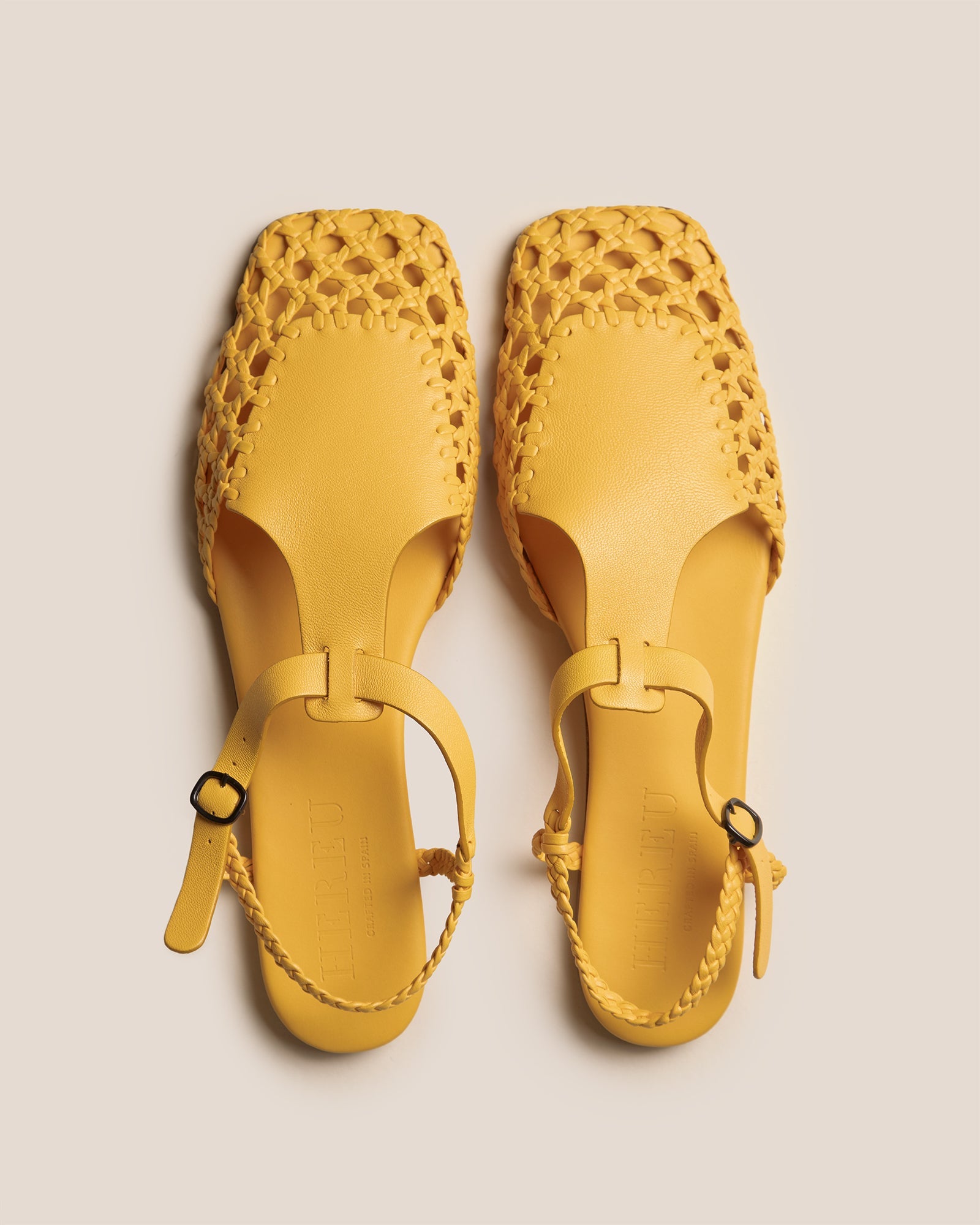 REIXA - Woven T-bar Sandal | Hereu US