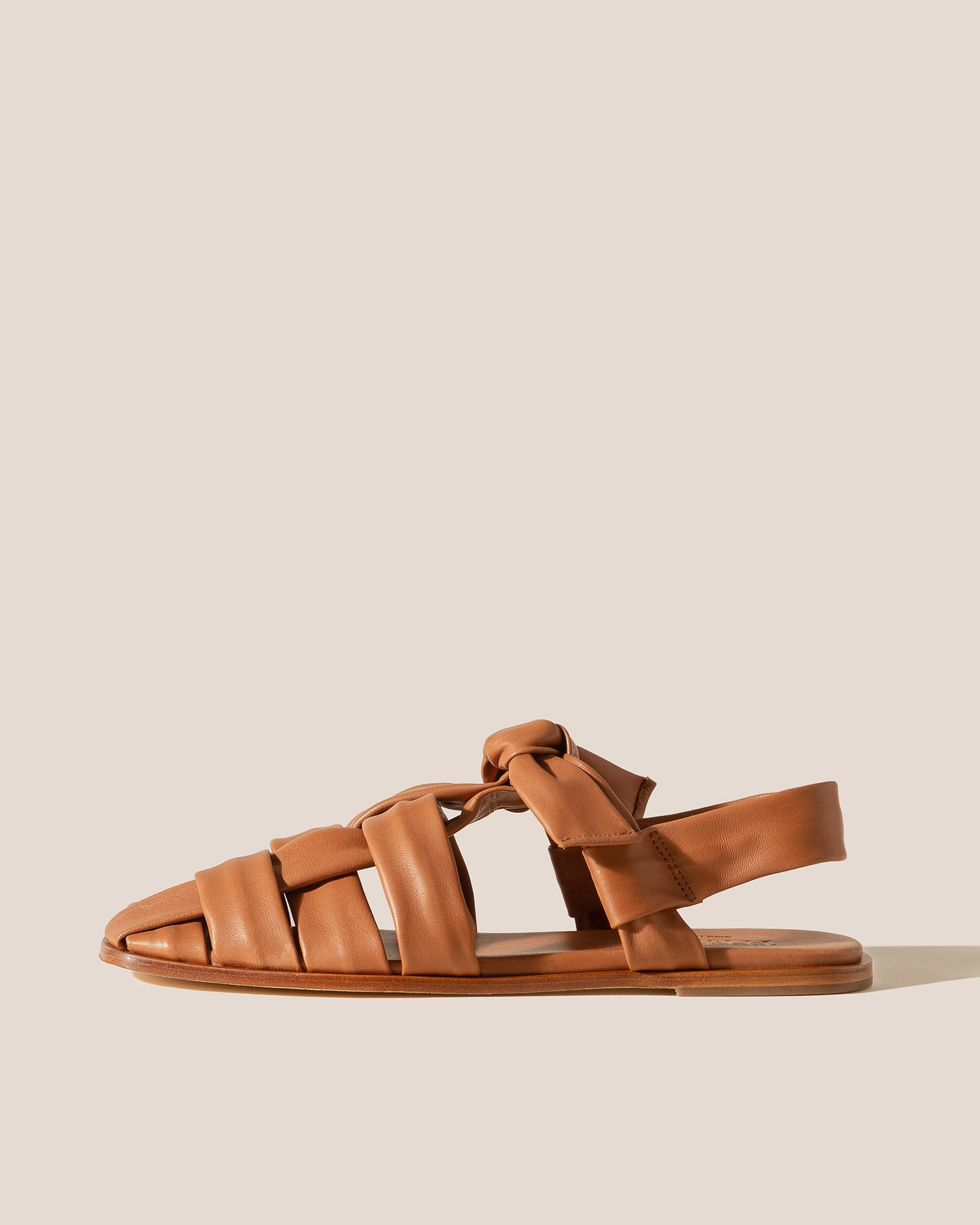 BENA - Interwoven Knotted T-bar Sandal | Hereu near me