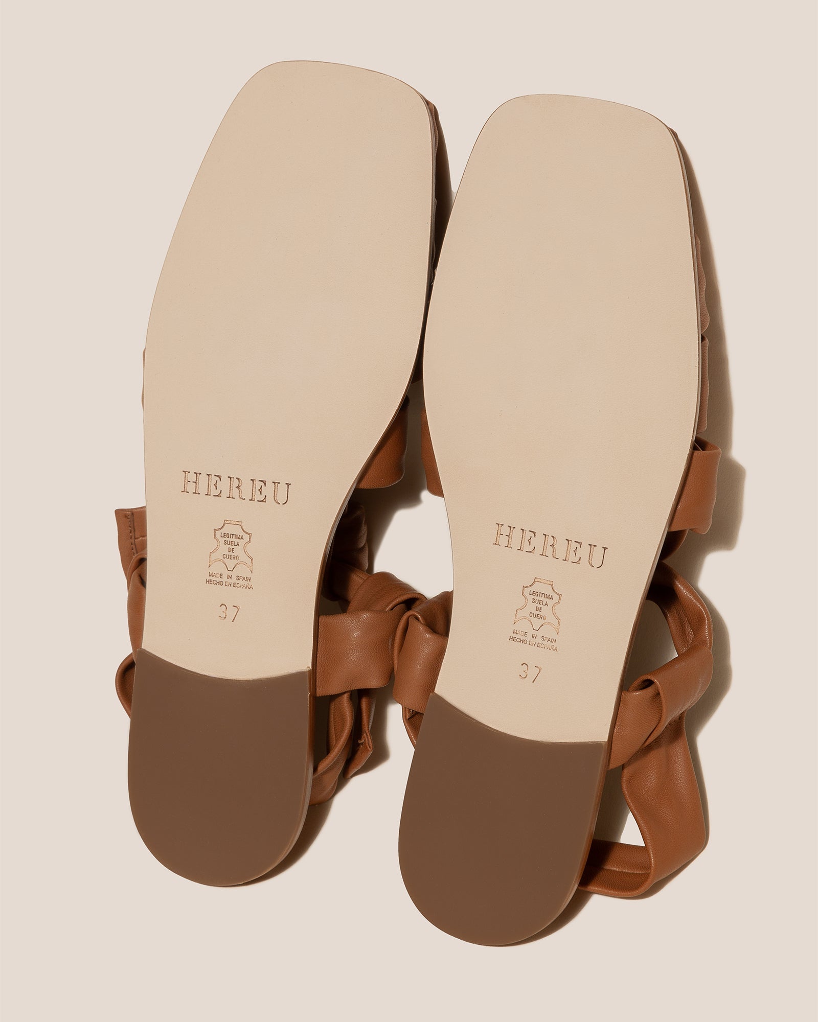 BENA - Interwoven Knotted T-bar Sandal | Hereu near me