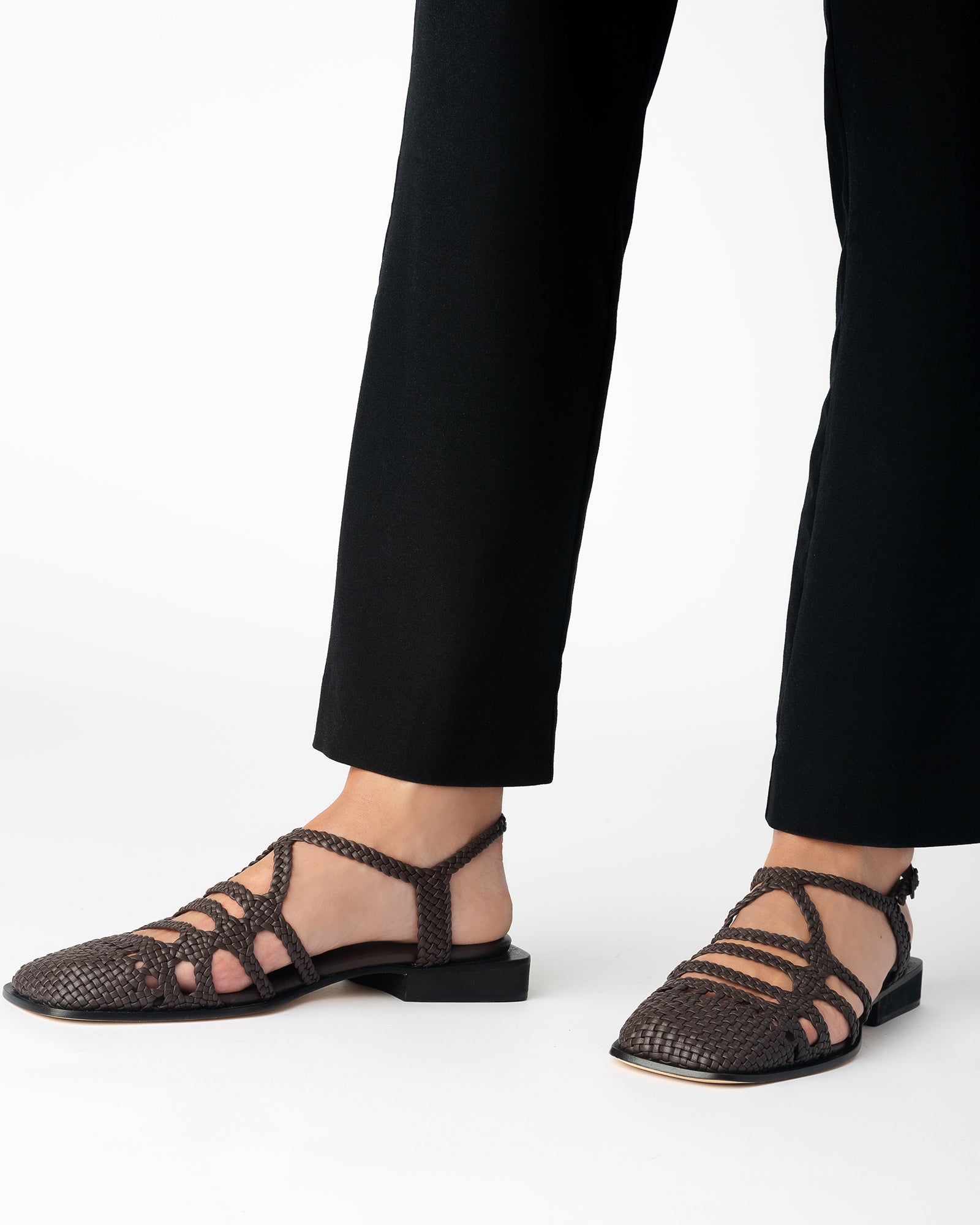 BARANA - Woven Slingback Mule | Hereu sale