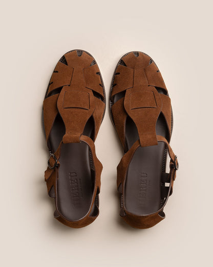 PESCA SUEDE - Fisherman Sandal | Hereu near me