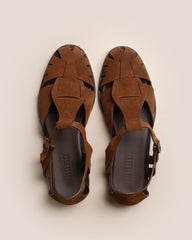 PESCA SUEDE - Fisherman Sandal | Hereu near me