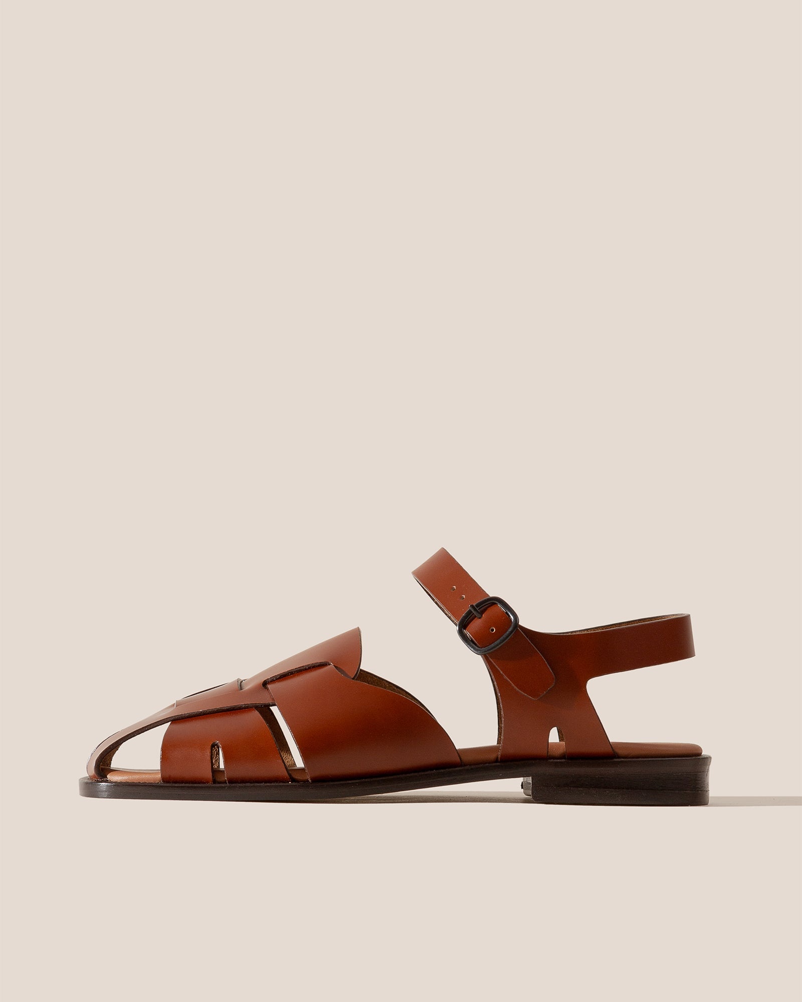 PEDRA - Squared Closed-Toe Fisherman Sandal | Hereu sale
