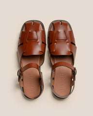 PEDRA - Squared Closed-Toe Fisherman Sandal | Hereu sale