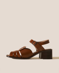 ANCORA SQUARED HEELED - Open-Toe Fisherman Sandal | Hereu online