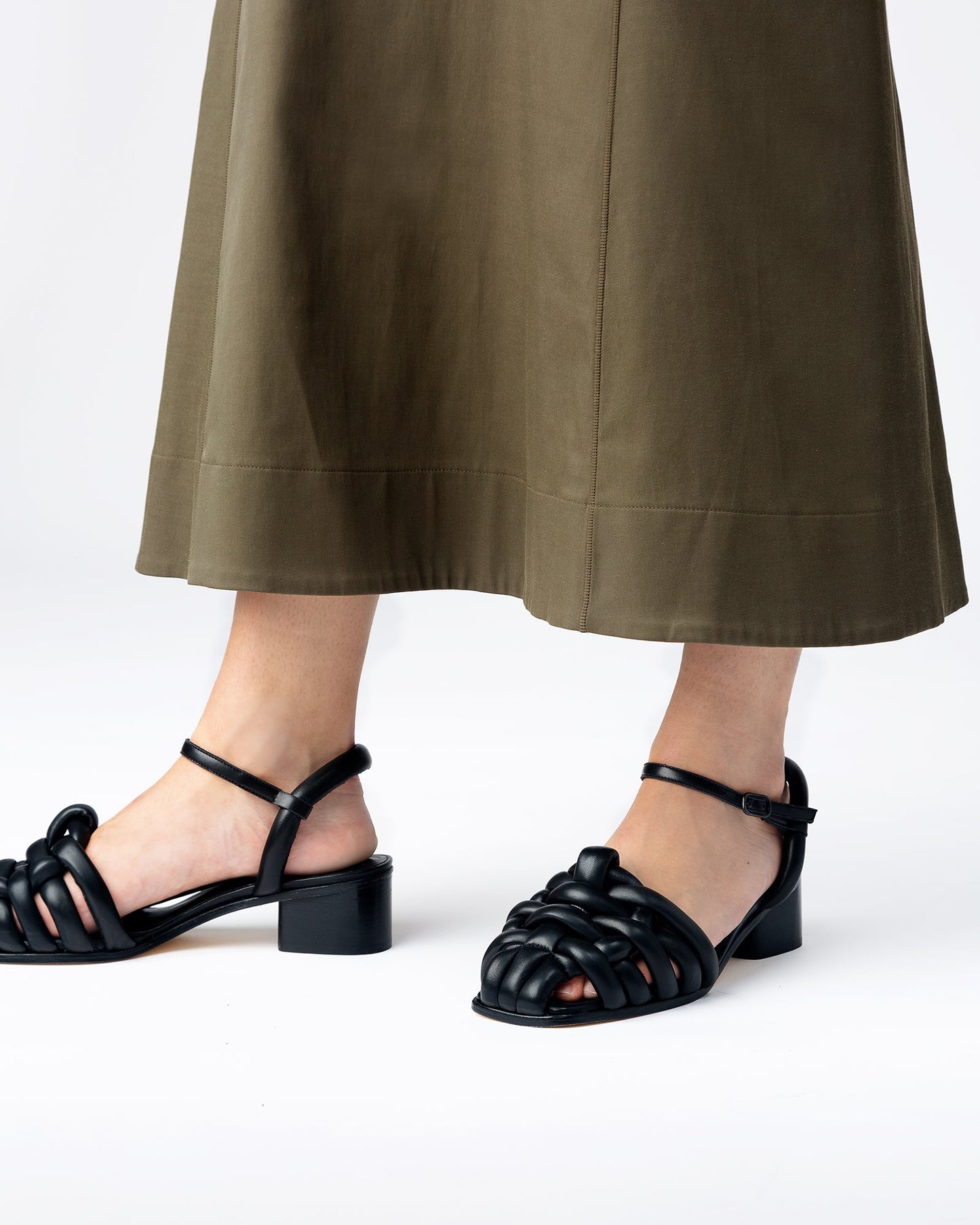 CABERSA HEELED - Padded Fisherman Sandal | Hereu on sale