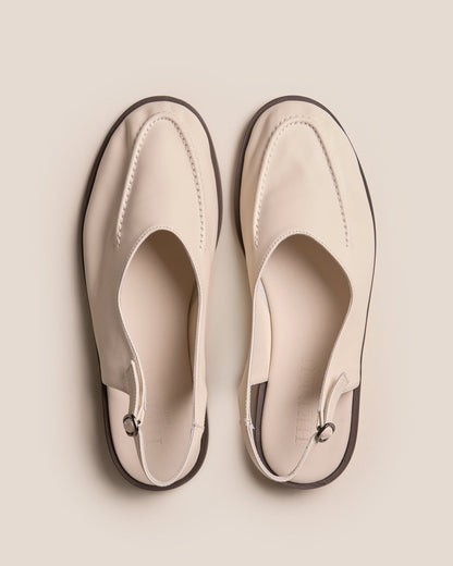 JULIOL SLINGBACK - High-Cut Deconstructed Slingback Loafer | Hereu near me