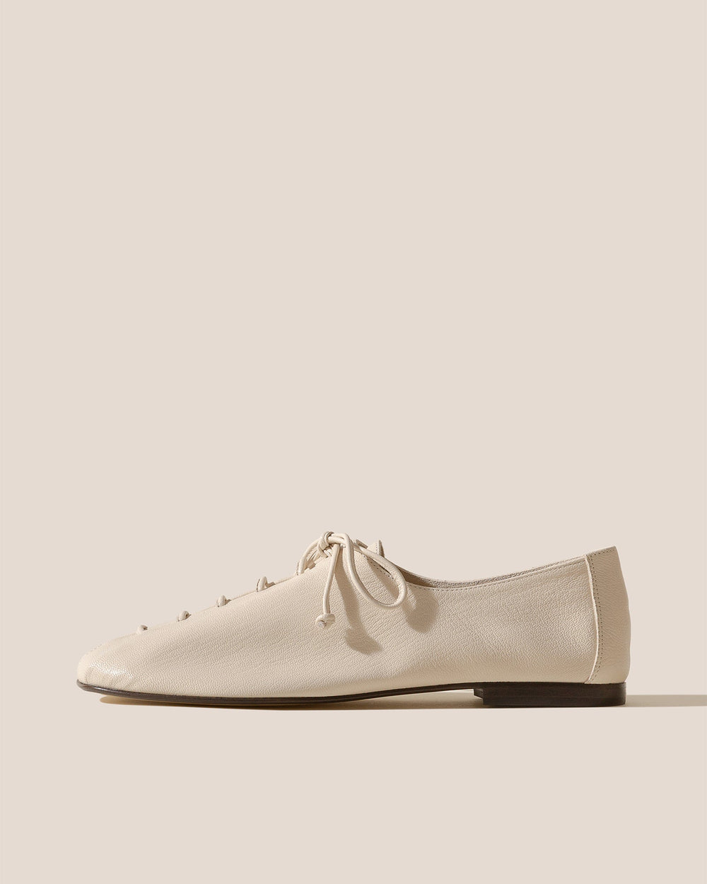 PLEGADA SHINY - Deconstructed Lace-up Shoe | Hereu discount