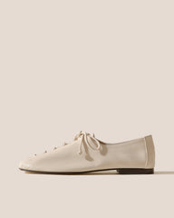PLEGADA SHINY - Deconstructed Lace-up Shoe | Hereu discount