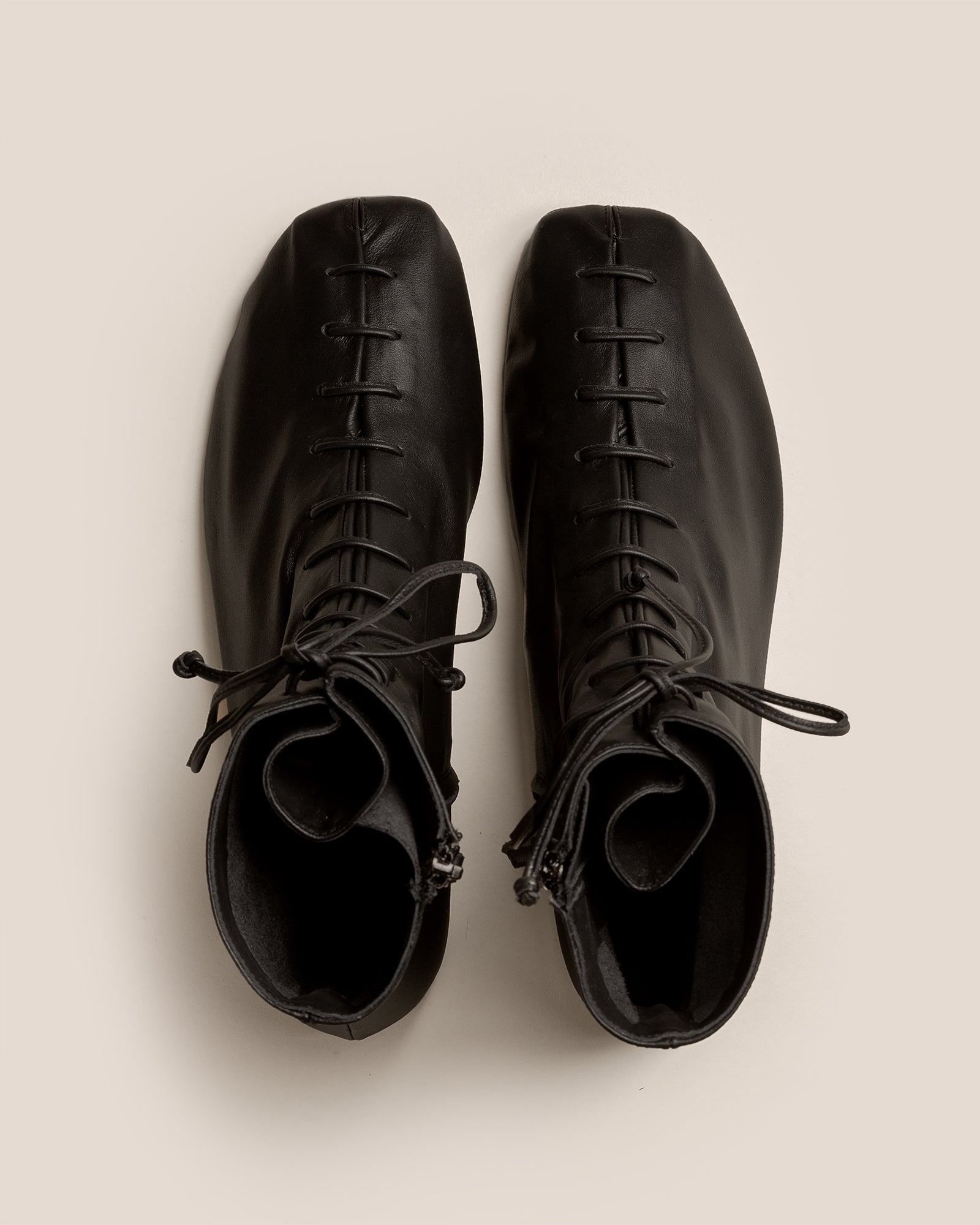 PLEGADA BOOT - Deconstructed Lace-up Boot | Hereu on sale