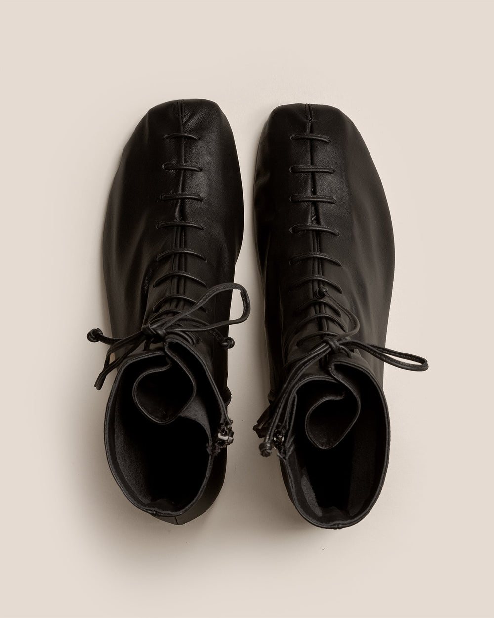 PLEGADA BOOT - Deconstructed Lace-up Boot | Hereu on sale