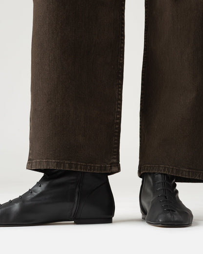 PLEGADA BOOT - Deconstructed Lace-up Boot | Hereu on sale