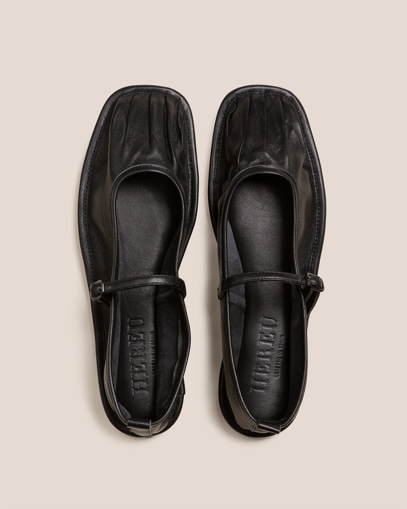 DANSA - Pleated-Toe Mary Jane Pump | Hereu on sale