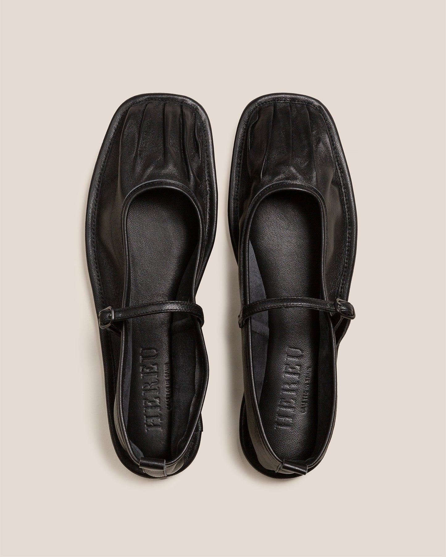 DANSA - Pleated-Toe Mary Jane Pump | Hereu on sale