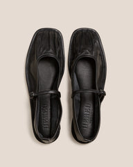 DANSA - Pleated-Toe Mary Jane Pump | Hereu on sale