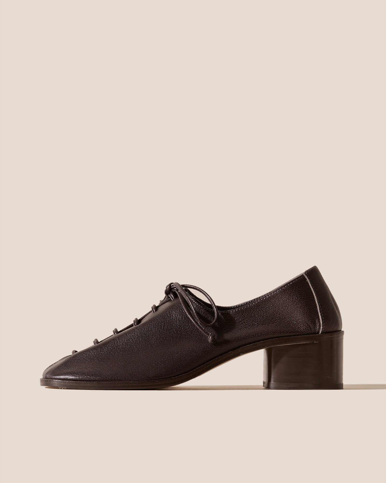 PLEGADA HEELED - Deconstructed Lace-up Shoe | Hereu near me