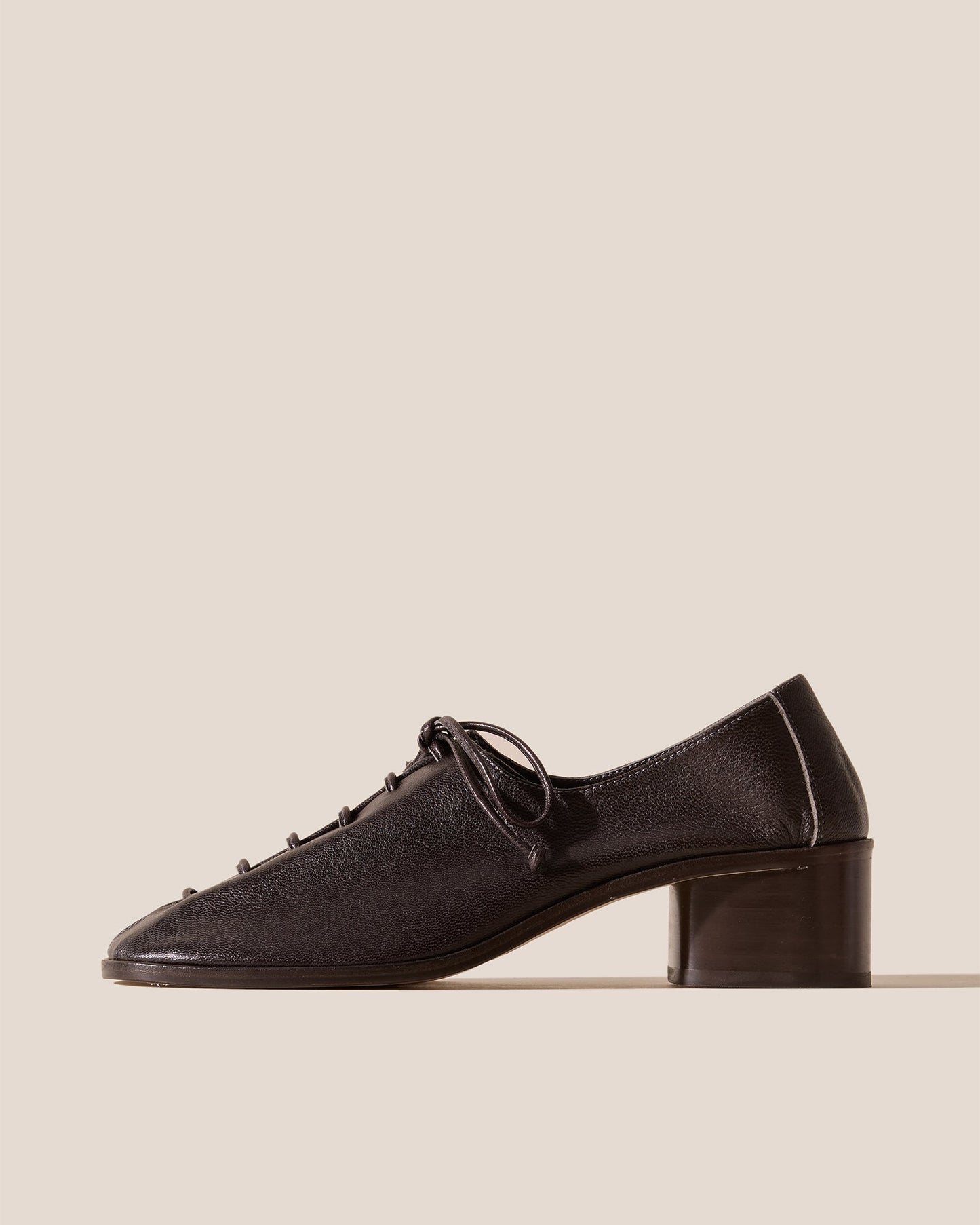 PLEGADA HEELED - Deconstructed Lace-up Shoe | Hereu near me