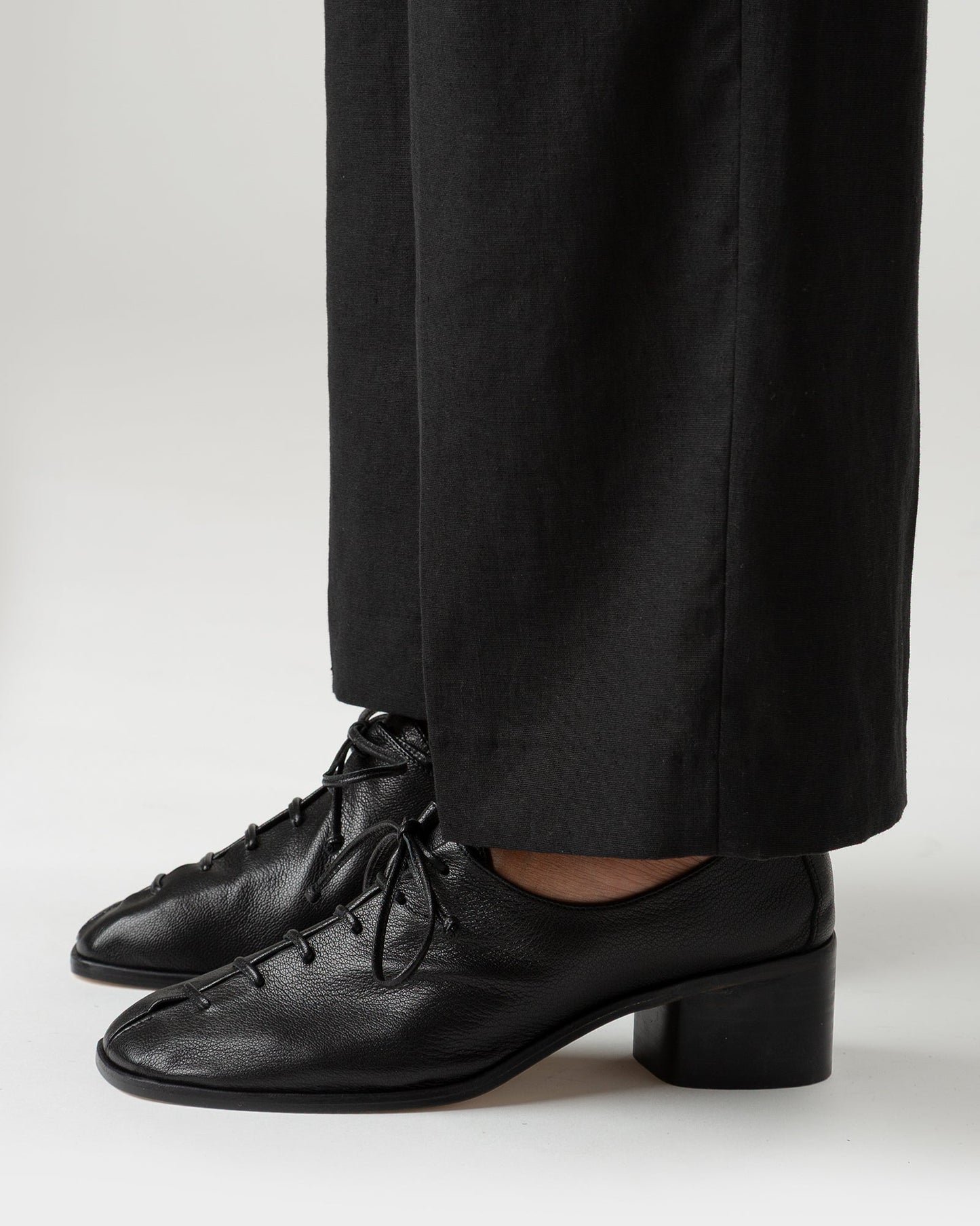 PLEGADA HEELED - Deconstructed Lace-up Shoe | Hereu near me