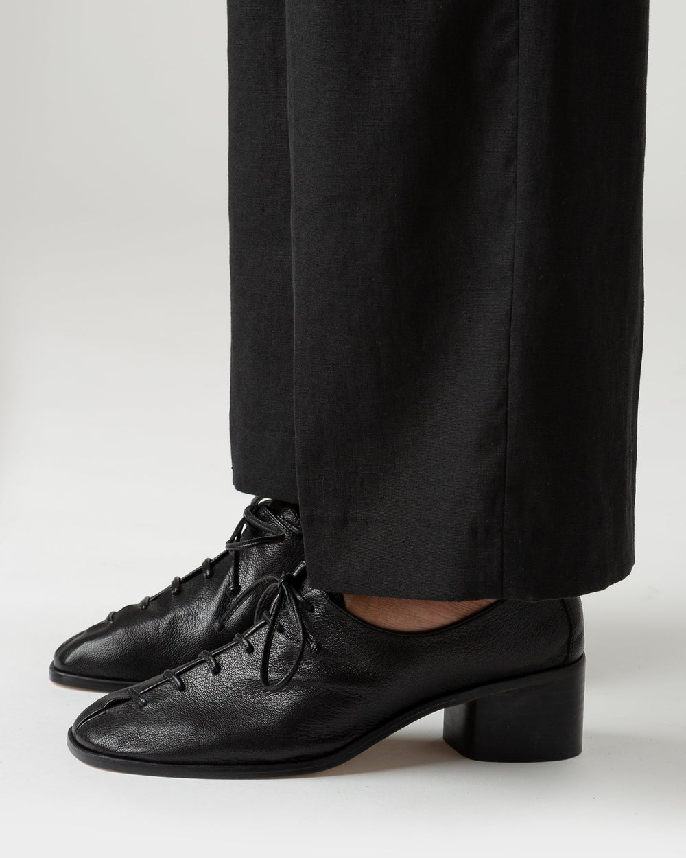 PLEGADA HEELED - Deconstructed Lace-up Shoe | Hereu near me