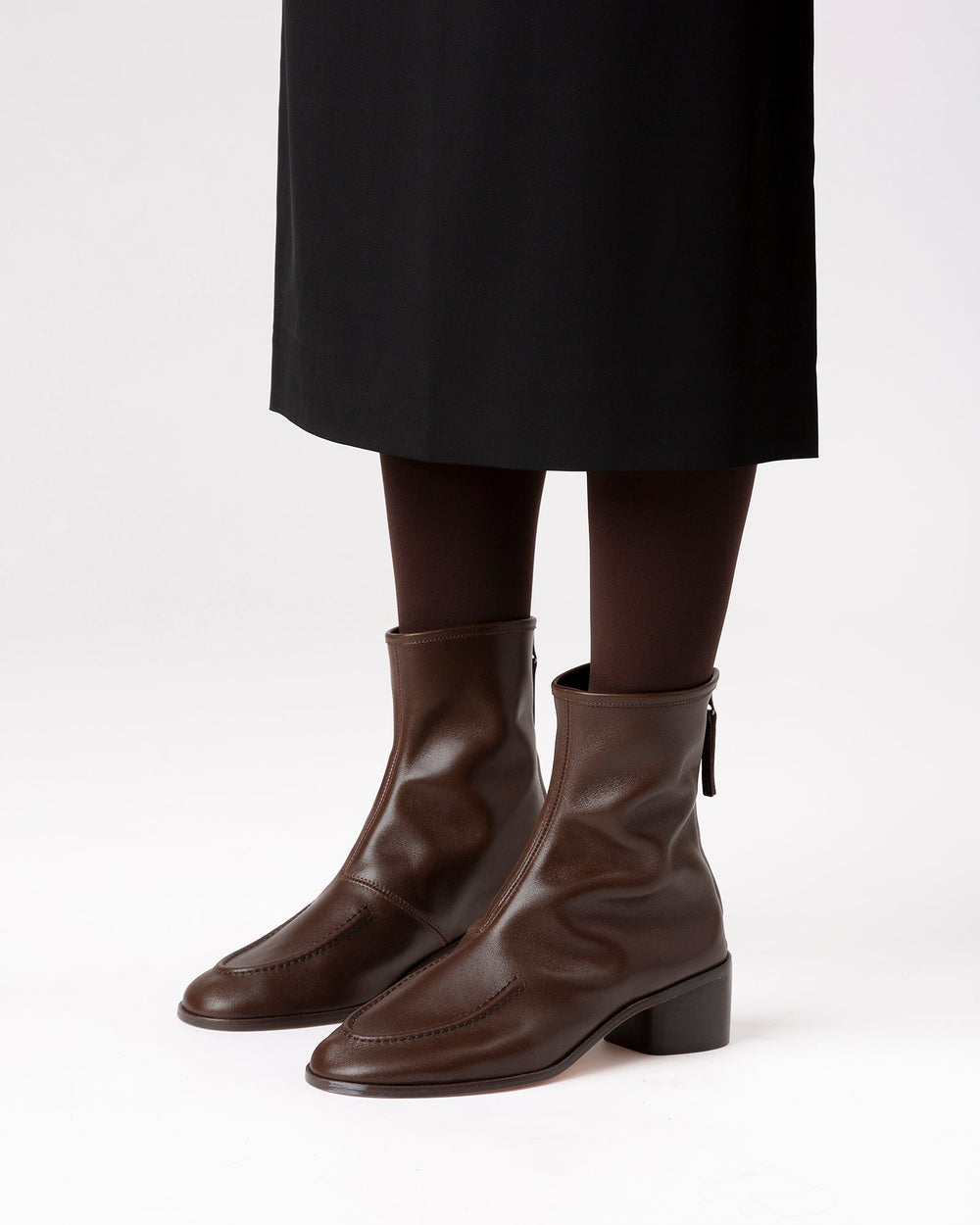 JULIOL BOOT HEELED - Soft Low-Calf Boot | Hereu for sale