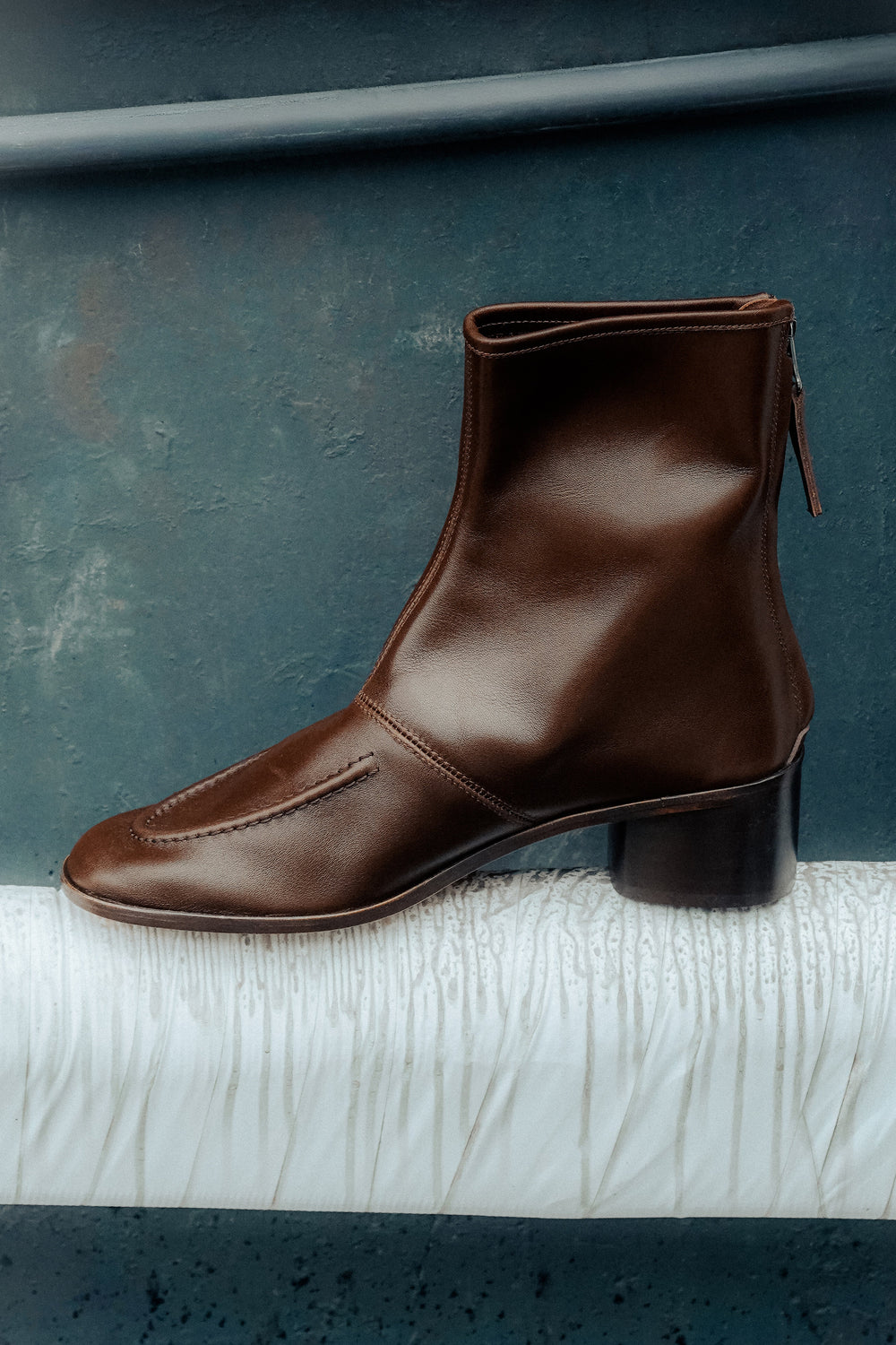 JULIOL BOOT HEELED - Soft Low-Calf Boot | Hereu for sale