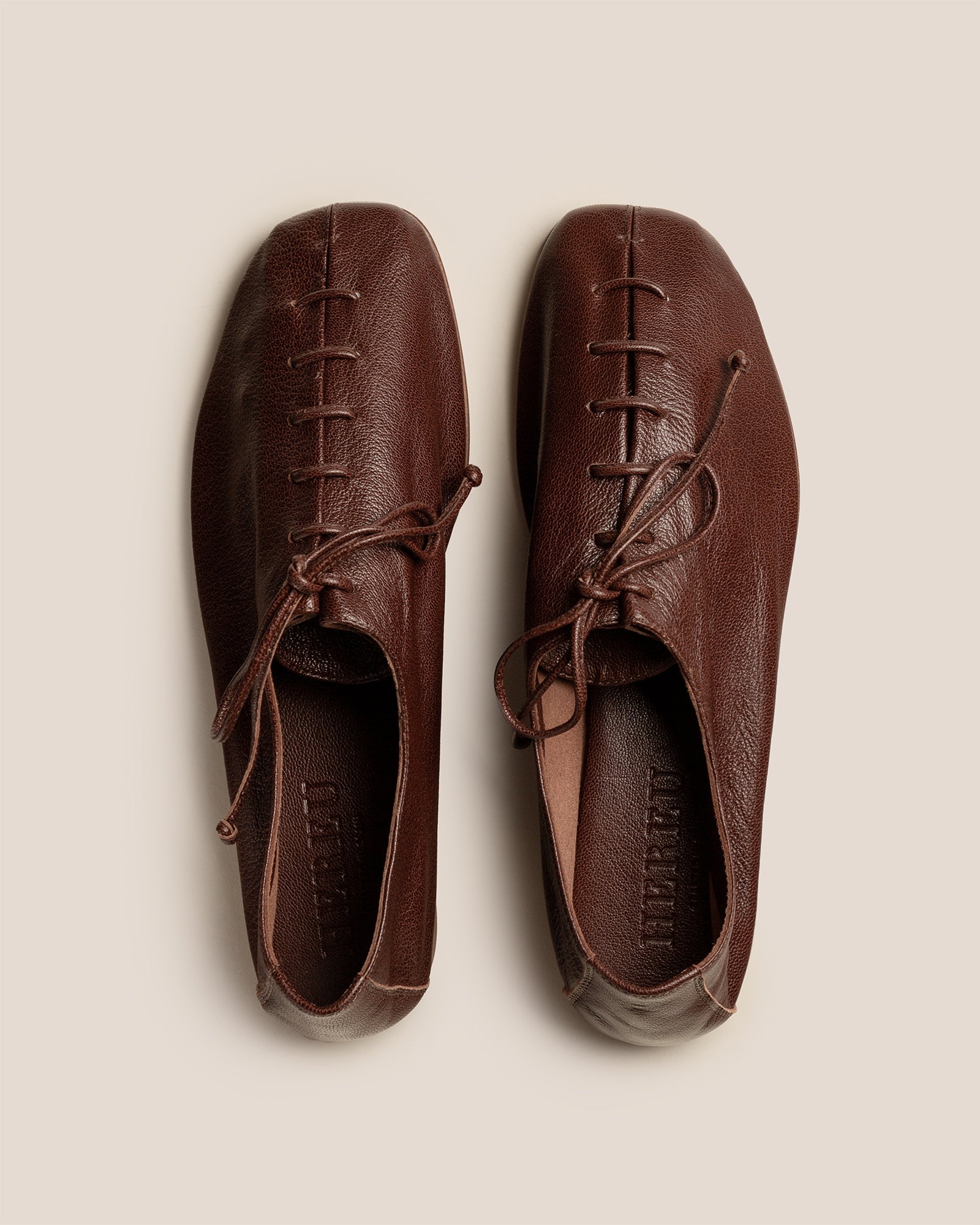 PLEGADA SHINY - Deconstructed Lace-up Shoe | Hereu near me