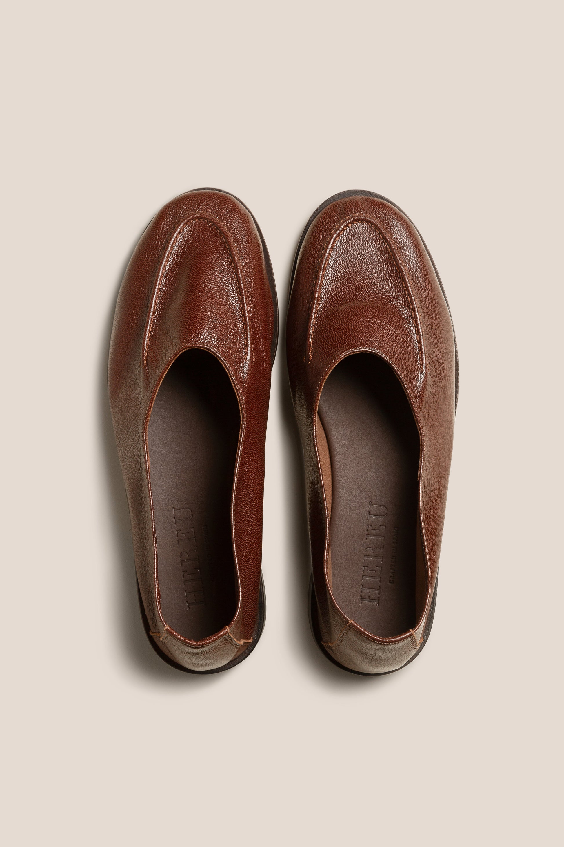 JULIOL W SUPPLE SHINY - High-Cut Deconstructed Loafer | Hereu sale