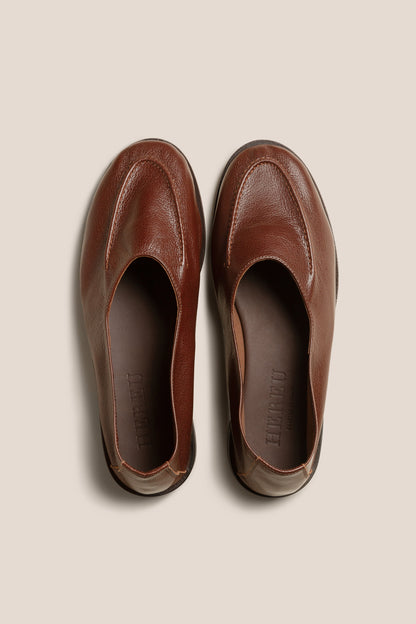 JULIOL W SUPPLE SHINY - High-Cut Deconstructed Loafer | Hereu sale