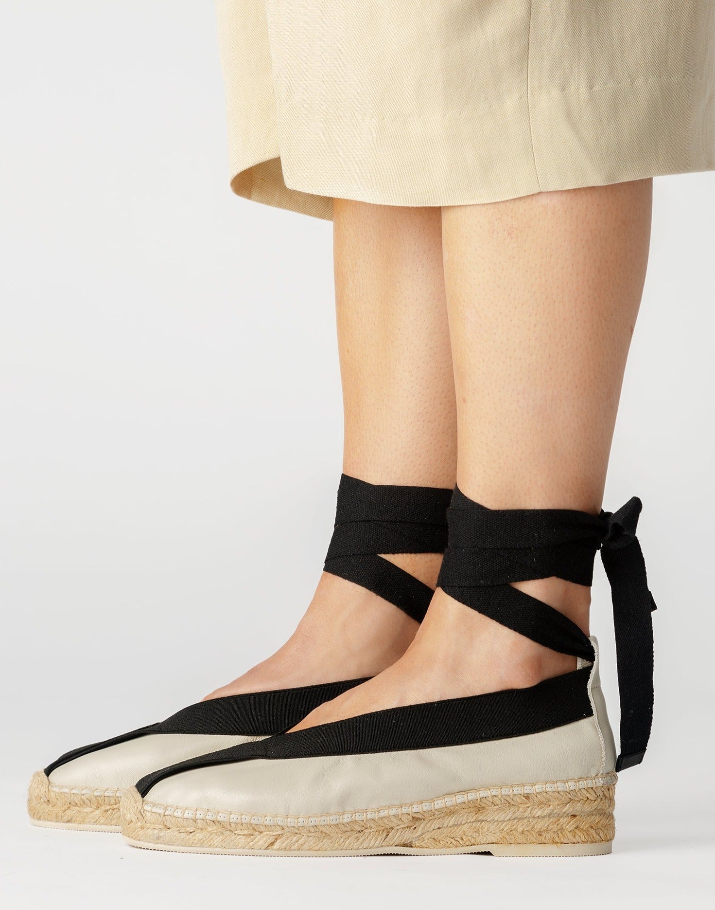 HORTA - Elasticated Espadrille Wedge | Hereu US