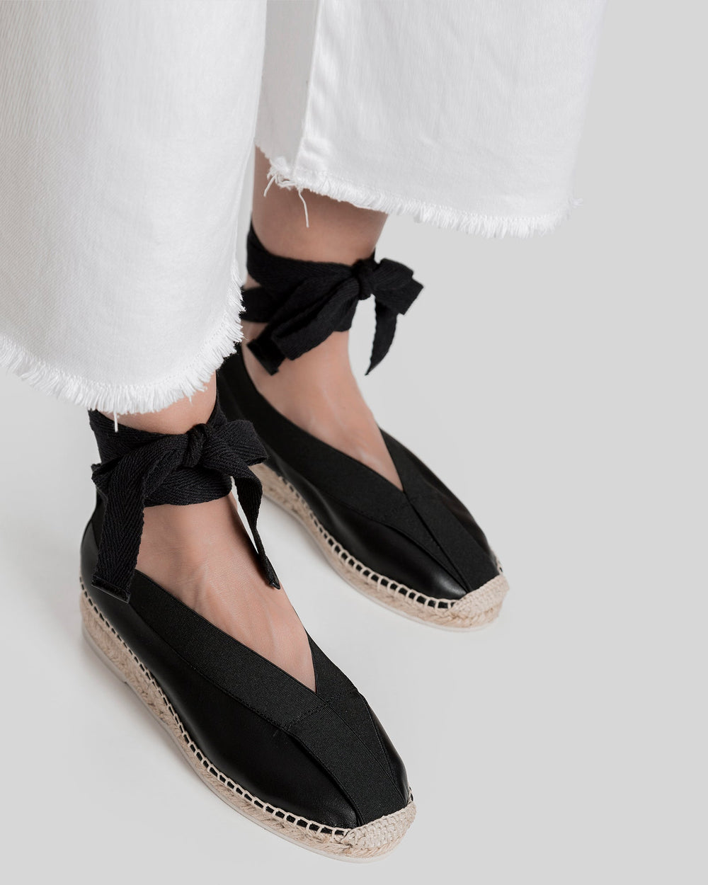 HORTA - Elasticated Espadrille Wedge | Hereu near me
