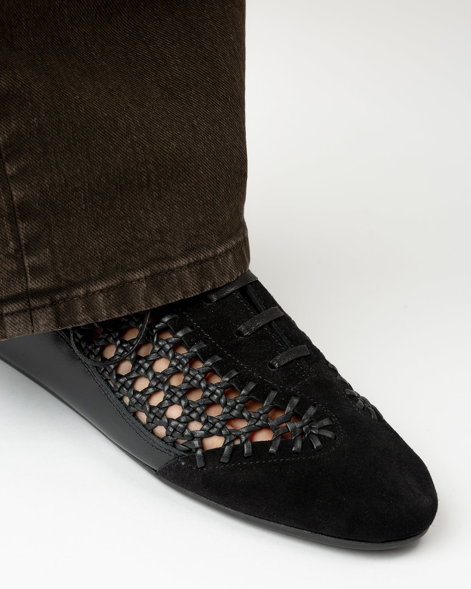 ESPORTIU WOVEN - Lace-Up Sporty Shoe | Hereu outlet