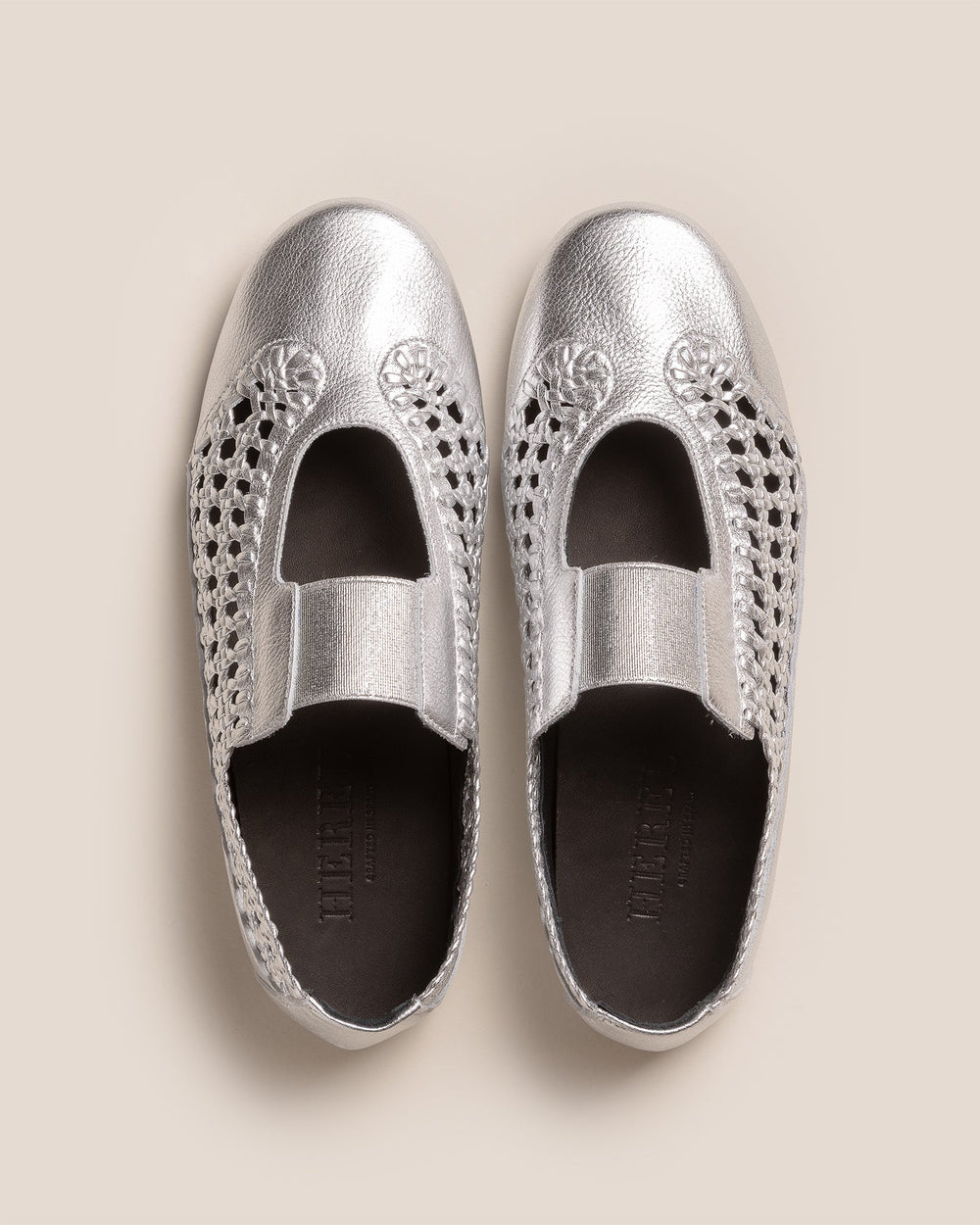 ESPORTIU MARY JANE WOVEN METALLIC - Sporty Mary Jane Shoe | Hereu for sale
