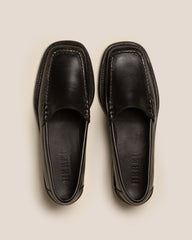 SALA - Square-Toe Low-Heeled Pump | Hereu US