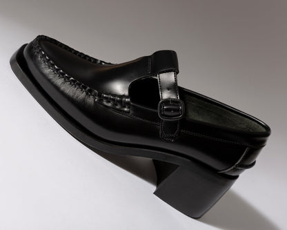 ALBER HEELED - T-Bar Loafer | Hereu outlet