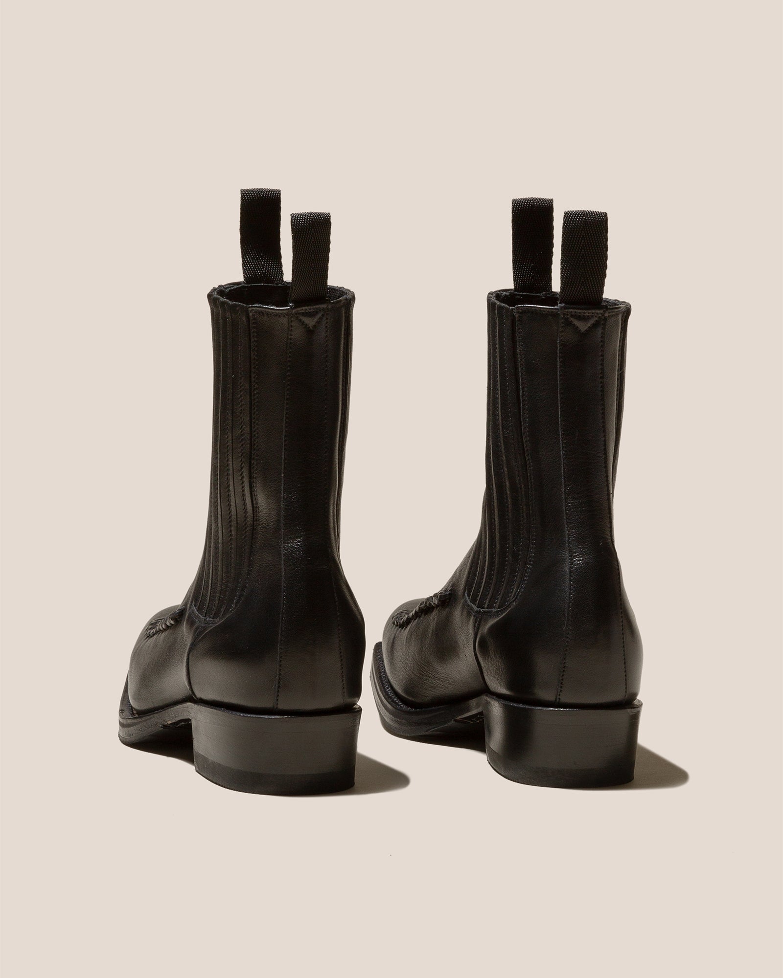AGULLA - Square-Toe Braided Detail Chelsea Boot | Hereu sale