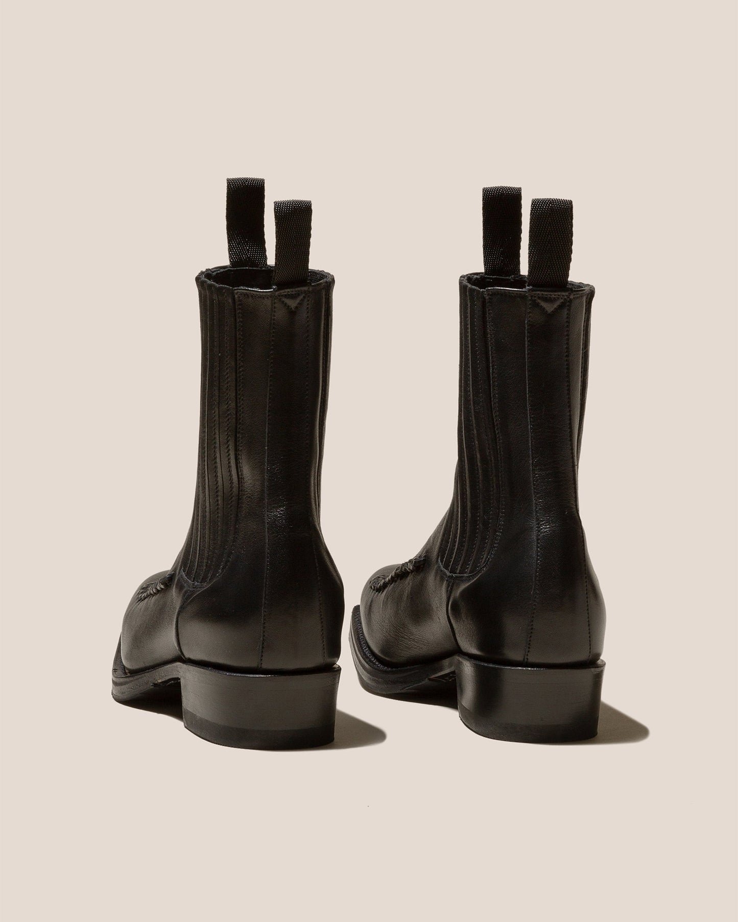 AGULLA - Square-Toe Braided Detail Chelsea Boot | Hereu sale
