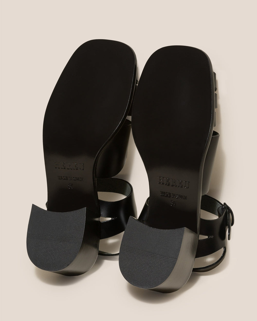 ANCORA SQUARED HEELED - Open-Toe Fisherman Sandal | Hereu for sale