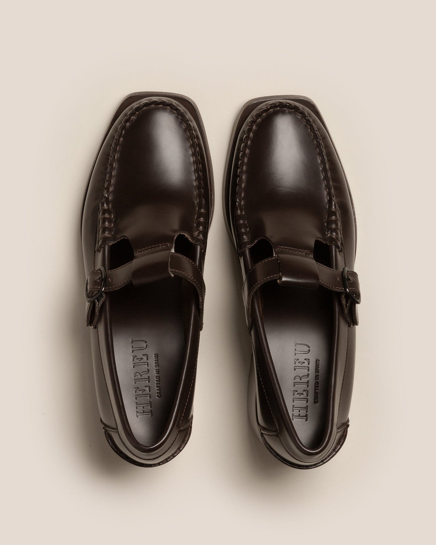 ALBER HEELED - T-Bar Loafer | Hereu on sale