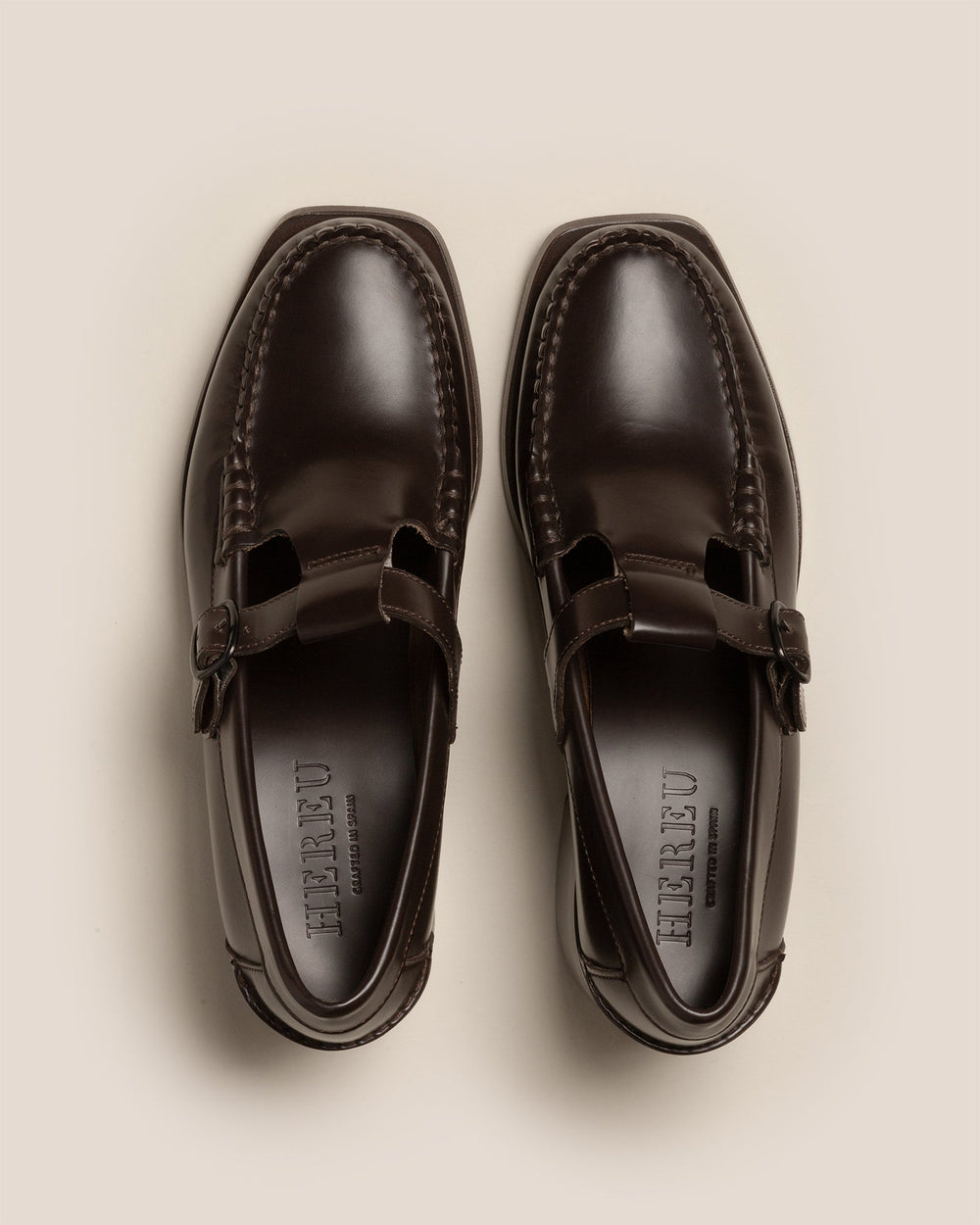 ALBER HEELED - T-Bar Loafer | Hereu on sale