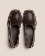 SALA - Square-Toe Low-Heeled Pump | Hereu online
