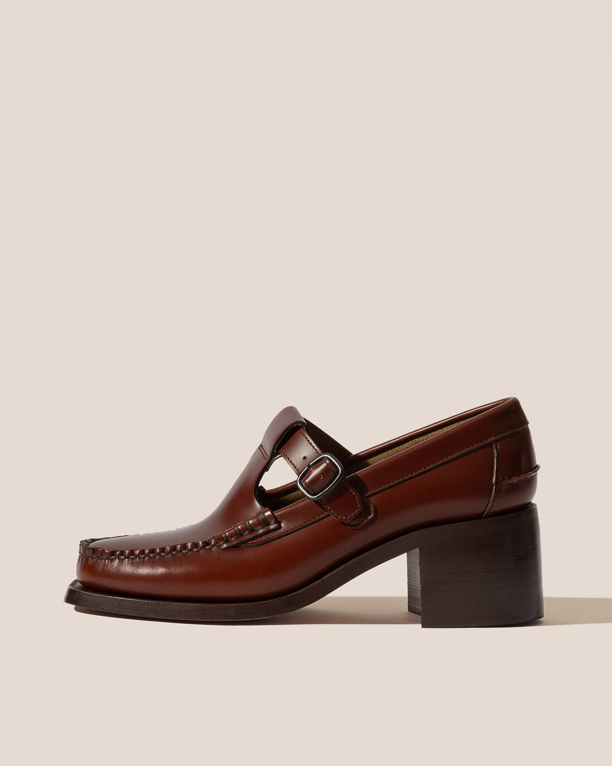 ALBER HEELED - T-Bar Loafer | Hereu US