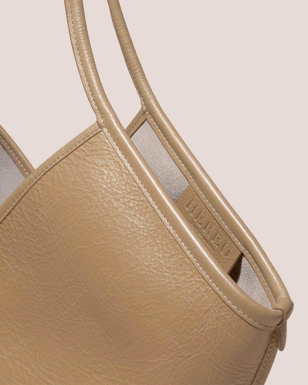 CALELLA DISTRESSED - Leather Tote Bag | Hereu sale